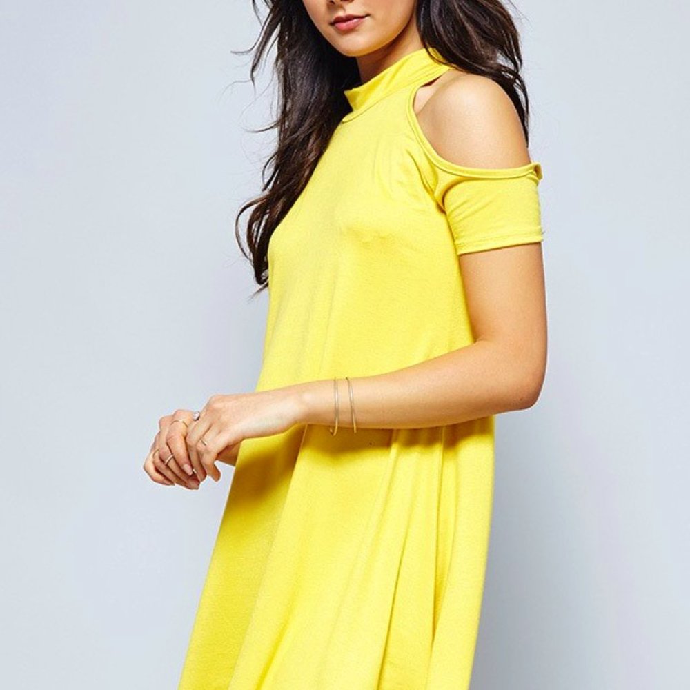 Mini Dress (Spring Yellow) - Picture 3 of 5